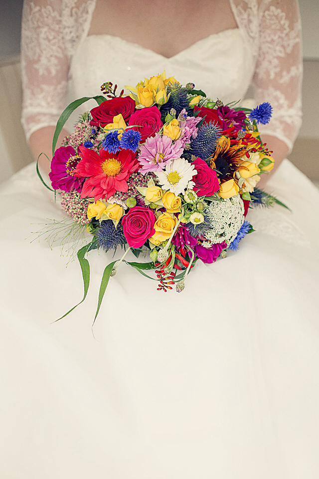 Home Grown Bridal Bouquet